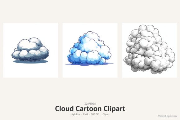 Cloud Cartoon Clipart