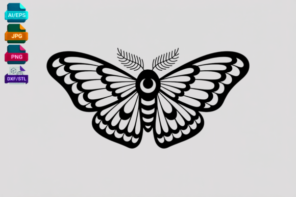 Exploring the Versatility of Moth Butterfly SVG Cut File Vector Art
