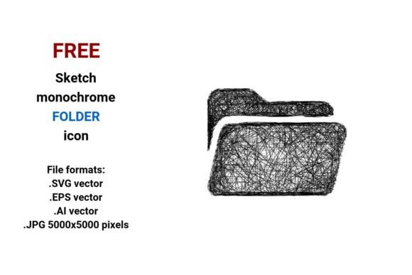 Free Sketch Folder Icon