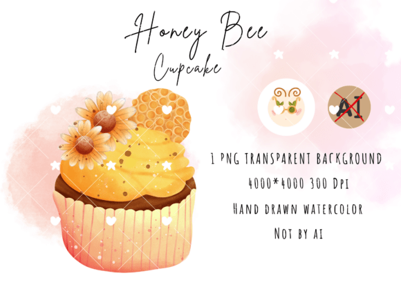 Honey Bee Cupcake: A Sweet Addition to Your Creative Workflow