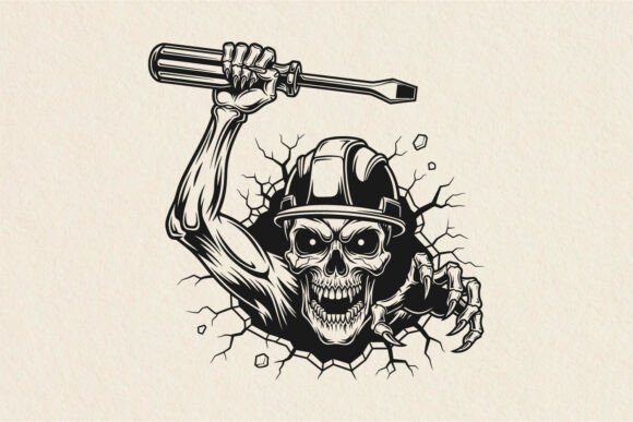 Strategic Use of Labor Day Skeleton Worker SVG Spooky for Creative and Business Projects